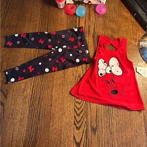 Disney Red  Minnie Mouse Apparel